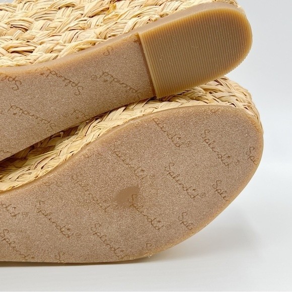 Splendid Women's Marlene Gray Espadrille Platform Wedges Sandals Size 6.5 NEW - Picture 12 of 15